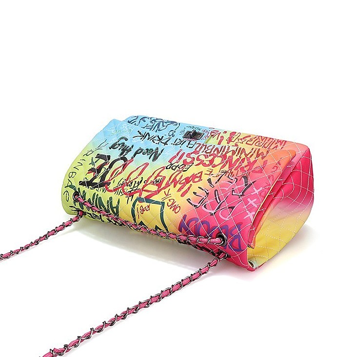 Raised On Hip Hop Shoulder Handbag Graffiti Art Style LT05 main image 1